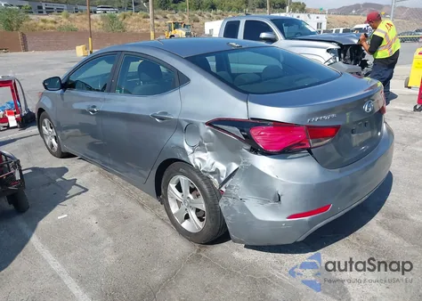 2016 Hyundai Elantra Value Edition from USA, damaged, VIN 5NPDH4AE8GH774859